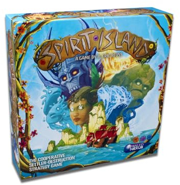 Greater Than Games | Spirit Island: Base Game | Cooperative Strategy Board Game | 1 to 4 Players | 90+ Minutes | Ages 14+