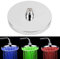 GOTOTOP LED soffione 8inch rotonda pioggia in acciaio inox bagno RGB LED luce lampada doccia testa Top Spray Dreamlike esperienza doccia