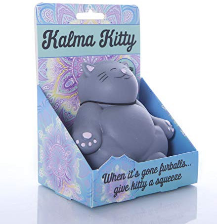 Boxer Gifts 'Kalma Kitty' Anti Stressball Katze - Für Stressabbau & Angstlinderung - Ideales Geburtstags-, Weihnachts- oder Wichtel Geschenk für Katzenliebhaber - Stressball Erwachsene & Kinder