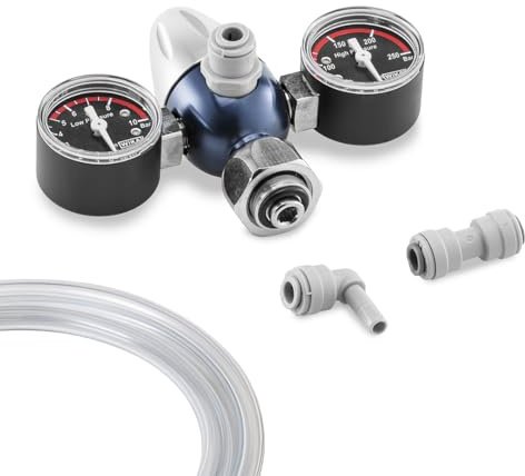 Sodaduck® Co2 Druckminderer kompatibel mit Quooker Cube - Kohlensäure Druckregler zum Umrüsten auf handelsübliche CO₂ Flasche (bis 10 kg) [HOHE KOSTENERSPARNIS]