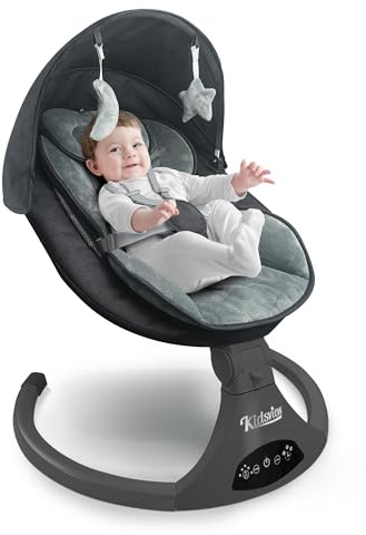 Baby Swings for Infants | Electric Bouncer for Babies,Portable Baby Swing for Newborns,5 Speeds,3 Seat Positions