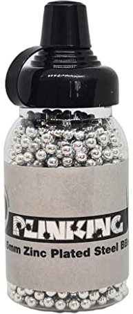 1500 Pallini 4 5 in Acciaio Zincato BB 4,5MM per Pistola co2 Gas Softair Beretta Gamo