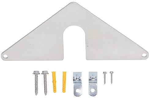 Tap Faucet Fixing Fitting Kit,Basin Washer Sink Monobloc Mixer Tap Fixing Fitting Kit,Aluminum Faucet Mounting Plate,Hose Bib Mounting Plate for Kitchen Basin