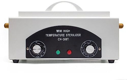Heißluftsterilisator Sterilisator Trockene Hitze Sterilisator Kabinett Autoklav Desinfektionskabinett Schönheitssalon Tattoo Nagelsalon 300W Mit Timer