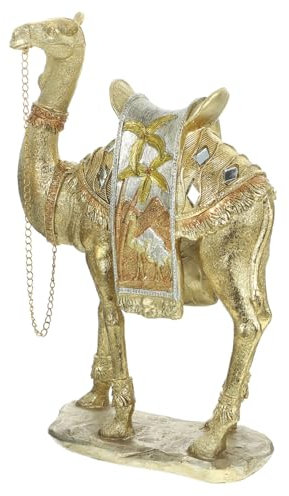 TOPPERFUN Kamelskulptur Aus Kunstharz Filigrane Kamelfigur Wohn Und Bürodekoration Stabile Orientalische Skulptur Mit Einzigartigem Minimalistischen Stil