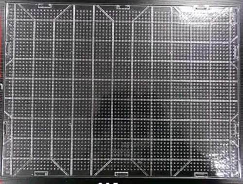 Happy Price Toys Midi 5 mm XXL strykpärlor pennplatta för stora strykbilder 36 x 26,5 cm (kompatibel med alla Midi strykpärlor)