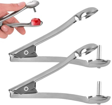Cherry Pitter Tool - Stainless Steel Stoner Tool - Portable Hotel Cherry Hand-Pressing Core Remover for Fruit, Cherry, Home, Hotel