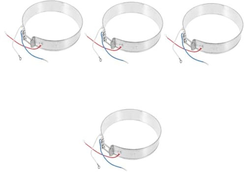 TOPBATHY 4pcs Fast Heat Conduction Heater Element Replacement for Electric Appliances Household Parts