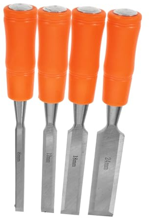 jojofuny 4piezas Herramienta De Tallado Manual De Metal Para Carpintería Multifuncional Adecuado Para Bricolaje y Manualidades