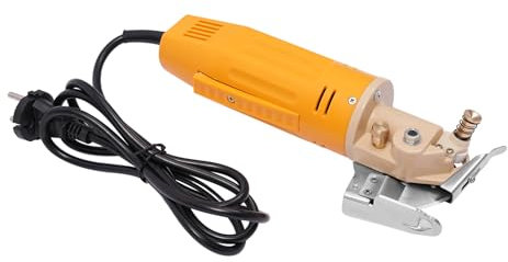 KiwiHood Professionelle elektrische Schere 25mm Schneidkapazität Elektrische Rotationsschere Präzise Schneidwerkzeuge mit 2,75 Zoll Klinge für Leder, Stoff, Teppich und mehr
