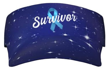 Visor Hat Prostatakrebs-Überlebender Sun Visor Hüte Schnell-Trocknend Schirmcap Mit Sonnenvisier Visor Cap Für Sommer Unisex Angeln
