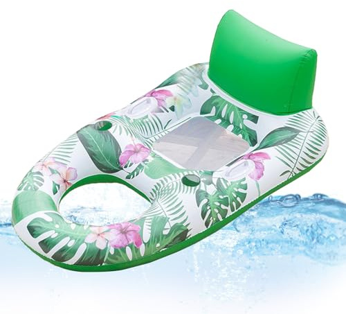 Aide à la natation de piscine gonflable en PVC - Île de natation multifonction pour parc d'attractions, voyage et jardin