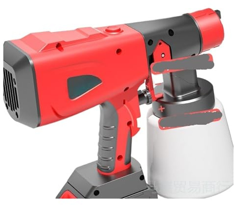 Pistola per verniciatura, Pistola a spruzzo elettrica for vernici a base di lattice e olio, macchina a spruzzo portatile for uso domestico, Verniciatura liscia