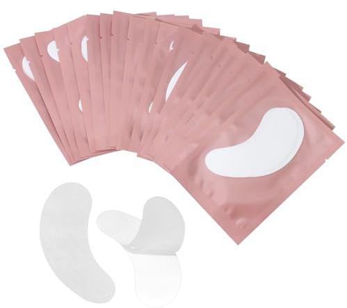 ANNAFRIS 100Paare Augenpads Wimpernverlängerung Eye Patches für Wimpern Extensions(Pink)