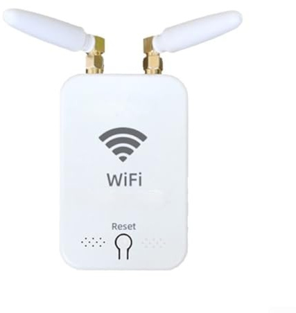 Duplicatore di telecomando WiFi RF per Ewelink, fotocopiatrice di segnale da 433 MHz con WiFi 2,4 G, apprendimento a 24 pulsanti, compatibile con porte elettriche e tapparelle, bianco (542082 mm)