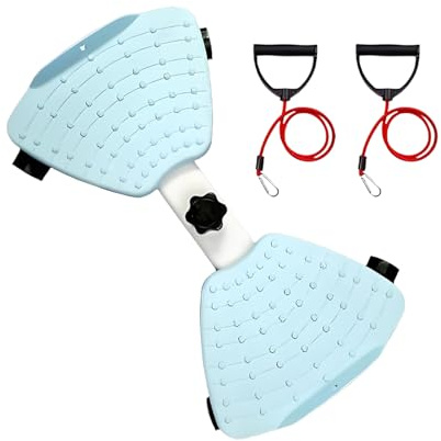Waist Twist Board - Helkropps-vridbräda med motståndsband | Core Shaping Fitness-utrustning, gymövningsverktyg för hemmet | Bärbart träningsbalansbrädor för sovande resor och hemmabruk