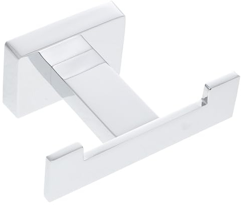 PRETYZOOM Gancio Appendino per Asciugamani da Bagno in Acciaio Inossidabile Lucido Semplice Montaggio Parete Multiuso per Asciugamani e Abiti Design Elegante e Resistente