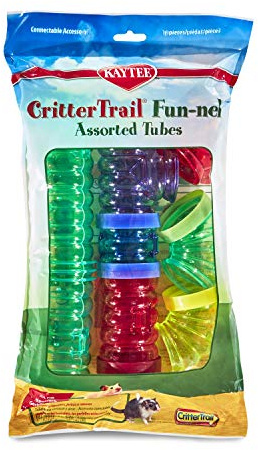 Kaytee CritterTrail Fun-nel 16-Piece Assorted Small Animal Habitat Tubes