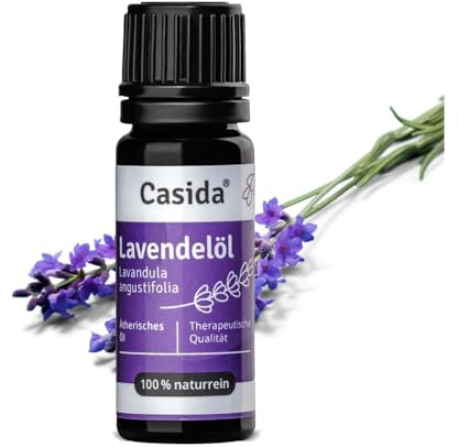 Lavendelöl Naturrein - Ätherisches Öl - Therapeutische Qualität – Lavendel Öl für Aromatherapie, Aromadiffuser - Aus der Apotheke - 10 ml