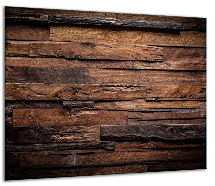 TMK ArtDeko Herdabdeckplatte 1 Teilig 60x52 cm - Spritzschutz Herdabdeckung – Herdschutz aus Sicherheitsglas – Robust, Hygienisch & Rutschfest– Schutz für Induktion, Ceran, Gas & Elektro