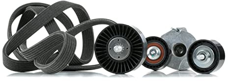 RIDEX 542R0397 Kit Cinghie Poly-V Controllare corsa libera generatore ed ev. sostituire per BMW 3 Sedan (E90)