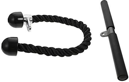 BESPORTBLE Trizeps-zugseil Mit Doppelgriff Geflochtenes Nylonseil Für Arm Und Griffkrafttraining Fitness-trizeps-Seil Für Face Pulls Und Andere Übungen Für Heimtraining Und Fitnessstudio