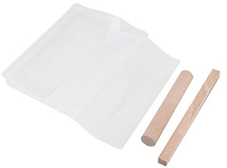 Ensemble d'outils de moule à nougat DIY, rouleau à pâtisserie en bois antiadhésif pour la fabrication de bonbons au chocolat