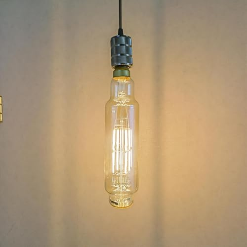 SD LUX Vintage LED Globe Leuchtmittel 5W Doppelspirale E27 XL LED Leuchtmittel dimmbar Schraubsockel Edison Glühbirne Pendelleuchte Warmweiß (TT80SL)