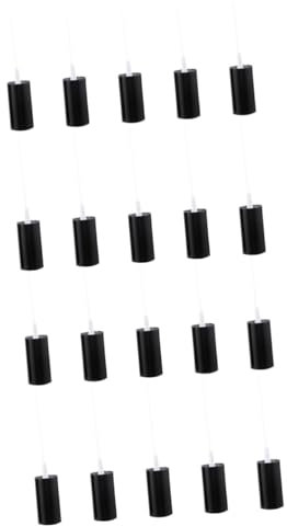 Kisangel 20pcs Spray Water Bottle Heads Replacement Mist Sprayer Alumite Spray Head for Bonsai Irrigation