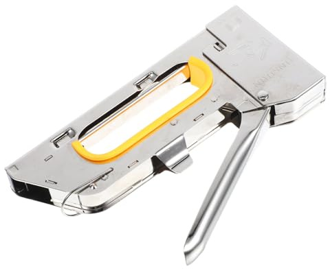 VILLCASE Grapadora Manual Puerta Tipo 1008f Para Tapicería y Manualidades, Dispositivo De Grapas De Alta Resistencia, Compatible Múltiples Tipos De Grapas, Uso Doméstico y Profesional