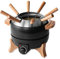 Boska Fondueset Elektrisch Party 2.3L - Fondue elektrisch - Für Käsefondue, Schokofondue, Hotpot, Fleischfondue - Temperaturregler - 2,3 Liter - Edelstahl und Gusseisen - Fondue gerät