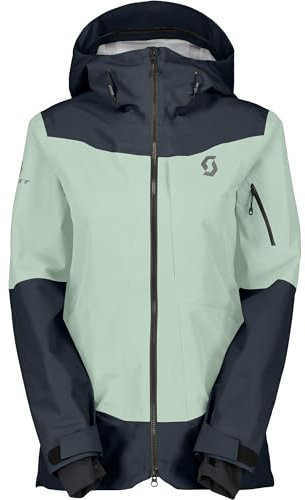 Scott Damen Vertic Ripstop 3L Jacke, dark blue-fresh green, S