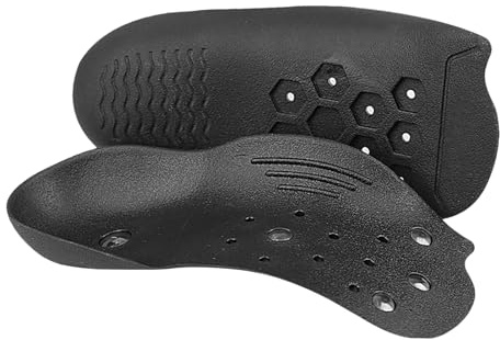 Plantillas ortopédicas magnéticas, inserciones flexibles de soporte de , almohadillas de media zapatilla, correctores ergonómicos de pies para pies planos, plantar y caminar | Soporte de magnético media plantilla para calzado Para Mujeres, Chicas, Adolescentes, Jóvenes, Chicos Y A