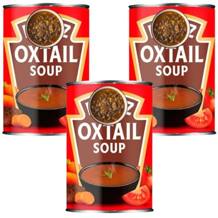 Oxtail Cup Soup 400g X 3, Warming Hearts Since 1910 Nothing says 'home' like a deliciously warming bowlful of soup. Bursting with rich, satisfying flavour, it's no wonder that Soup has earned