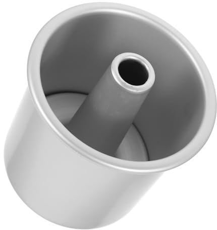 Toyvian Molde Para Pasteles Redondo Extra Alto 10 Cm De Aleación De Aluminio Antiadherente Con Fondo Desmontable Para Hornear Uso Doméstico y Profesional Juego De 3 Piezas