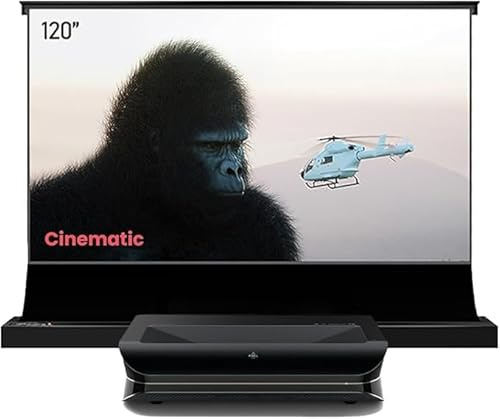 AWOL VISION Videoprojecteur 4k UHD Videoprojecteur Courte Focale (LTV-3000+ALR-F220C)