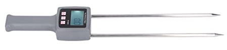 Aolidsive Misuratore di umidità per Fieno, Materiale ABS, Misurazione Accurata dell'umidità 0-80% per da Foraggio e Leymus Chinensis