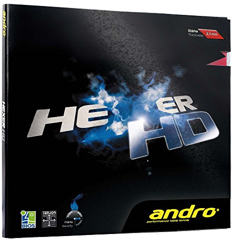 andro Belag Hexer HD, schwarz, 2,1 mm