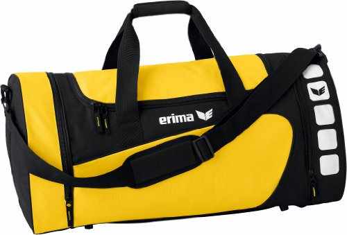Erima Sporttasche Club 5 Sporttasche Gelb/Schwarz M