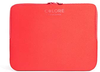 TUCANO Custodia in neoprene per notebook 11.6 & 12.5 Colore Second Skin (Rosso)