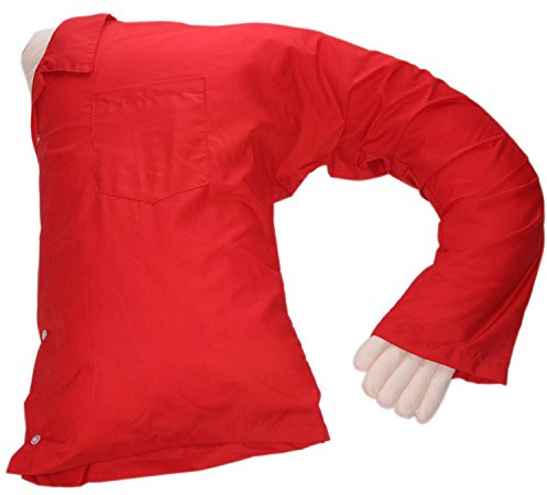 MiYan Boyfriend Armkissen für Bett, Sofakissen, Arm, Kuschelkissen, Rot