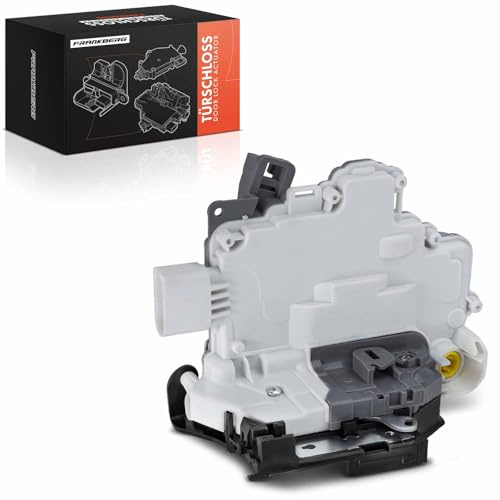 Frankberg Stellmotor Türschloss 9-Polig Vorne Links Kompatibel mit A4 8K2 B8 A4 Allroad 8KH B8 A4 Avant 8K5 B8 2007-2009 A5 8T3 8TA 2007-2012 Replace# 8J1837015A, Metallic