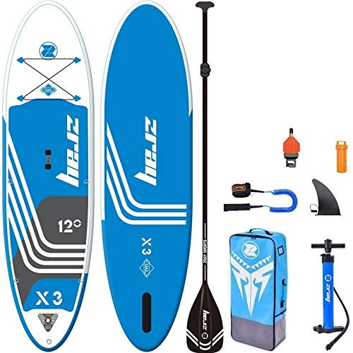 ZRAY X-Rider X3 12.0 SUP Board Stand Up Paddle Surf-Board ALU Paddel 365x81x15cm
