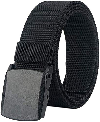 LionVII Gürtel für Herren Tactical Military Nylon mit Kunststoffschnalle 130cm