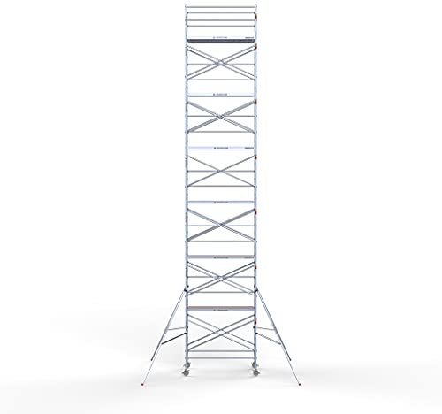 AC Steigtechnik PRO-L 250 Aluminium-Rollgerüst 4-14 m Arbeitshöhe, freistehender Aufbau (14,30 m Arbeitshöhe)