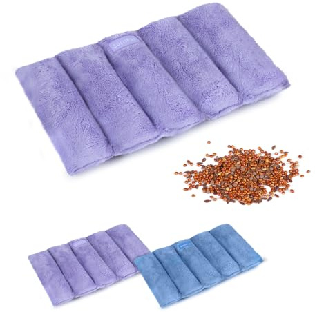 SuzziPad Coussin Chauffant Micro-ondes, 20.3x30.5cm Coussins Chauffants pour Crampes, Coulagement des Douleurs Articulaires, Muscle Douloureux, Coussin Chauffant pour l’épaule, le genou