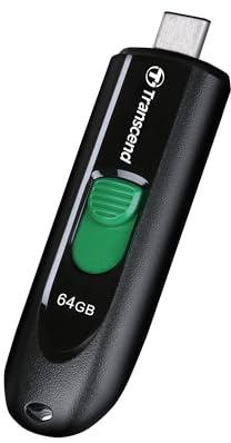 Transcend 64GB JetFlash 790C USB 3.2 Gen 1 Type-C Drive Black-TS64GJF790C