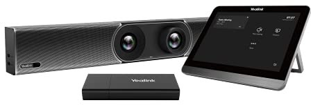 Yealink A30-021-Teams komplett ausgestattete Video-Collaboration Bar/ MeetingBar für mittlere Besprechungsräume - Set A30+CTP18 Touch Panel+VCH51