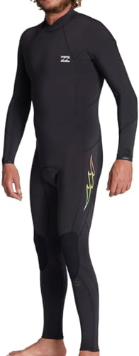 Billabong 5/4mm Absolute - Traje de Surf con Cremallera en la Espalda - Hombre - Negro