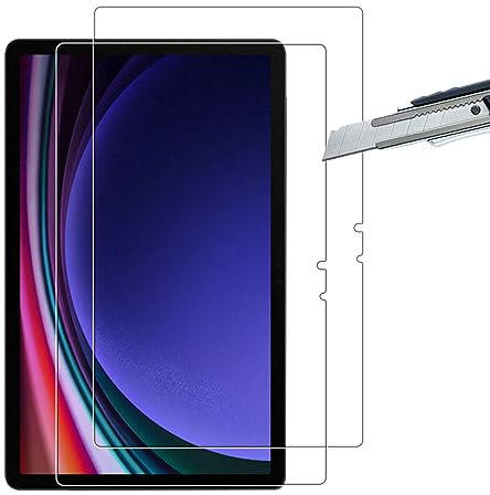 THILIVE 2 Stück für Samsung Galaxy Tab S8/S7 Schutzfolie,Displayschutzfolie aus gehärtetem Glas, HD Klar,Kratzfest, Einfache Installation,9H Härte